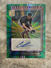 Carson Rucker 2025 Donruss Signature Series Auto Autograph RC Detroit Tigers