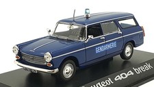 Norev Peugeot 404 Break Sw Gendarmerie Police 1969 1:43 474428