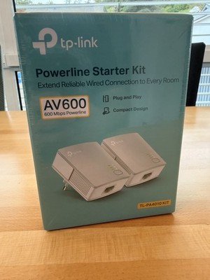 TP-Link Powerline Starter Kit AV600 TL-PA4010 KIT 2 Stück Adapter 600Mbps