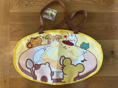 Sanrio Characters Exciting Party Tote Bag Pompompurin 60x37cm New Japan