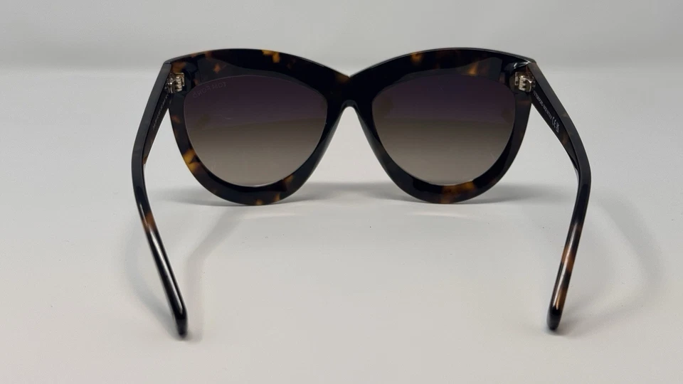Gafas de sol Tom Ford Doris TF1112 ECO 53G marco ojo de gato tortuga 59-16-140 Foto 3 de 4
