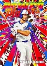 2025 Topps Series 1 Celebration - MATT OLSON SSP POWER PLAYERS #PP-4