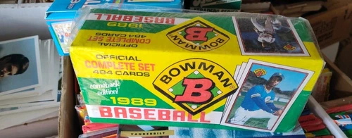 1989 Bowman Factory Set SEALED KEN GRIFFEY JR RC 36 Years Old 484 BASEBALL CARDS