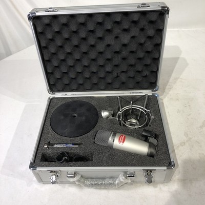 Samson C03U Multi-Pattern USB Studio Condenser Microphone w/ Stand & Case