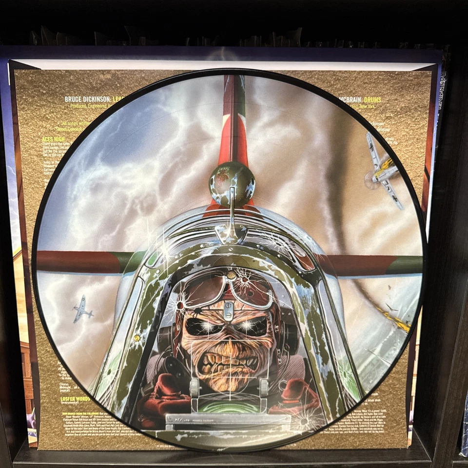 IRON MAIDEN: Powerslave picture disc UMe 2013 Foto 4 de 4