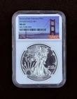 2016 (S) STRUCK AT SAN FRANCISCO AMERICAN SILVER EAGLE NGC MS 69