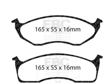 For 2000-2001 Plymouth Neon Brake Pad Set Front EBC 13989ZMPS