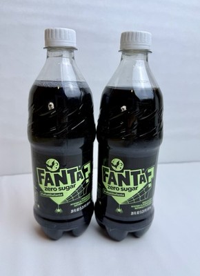 Lot of 2 ~ 2023 Fanta What The Fanta Mystery Zero Sugar 20 oz Bottles
