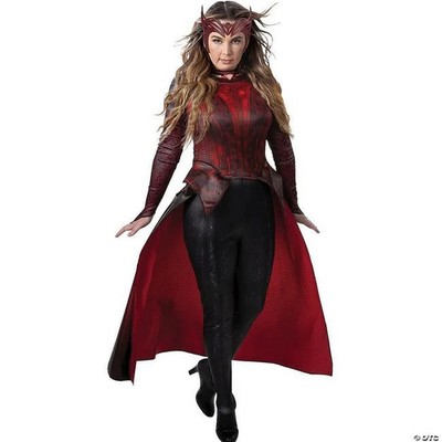 Women's Scarlet Witch Marvel Avengers Hero Cosplay Costume Wanda