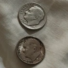 1948 & 1946-D Roosevelt Dime Silver USA Coins