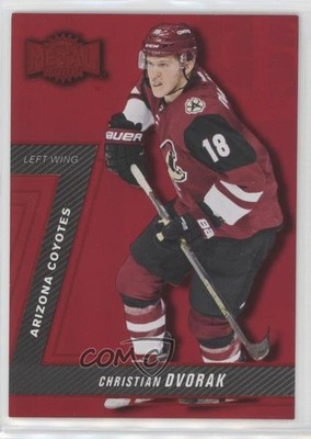 2016 Fleer Showcase Metal Universe PMG Red /150 Christian Dvorak Rookie RC 1e15