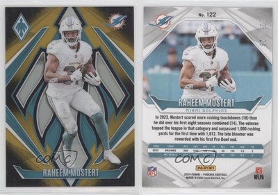 2024 Panini Phoenix Gold Fade /125 Raheem Mostert #122