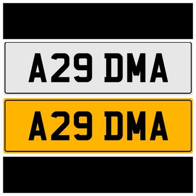 A29 DMA ADS ADAM ADY ADU ADI ADRIAN ADE ADELE PRIVATE REGISTRATION NUMBER PLATE