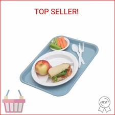 Cafeteria Fast Food Tray 10x14 Slate Blue Tray