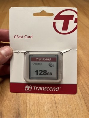 CFast 602 Card 128GB Transcend  TS128GCFX602 Neu