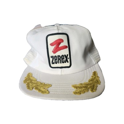 Vintage Trucker Zerex Captain Snapback Hat Nice Condition!