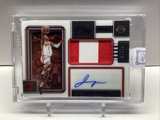 2021-22 PANINI ONE AND ONE JALEN GREEN PRIME PATCH AUTO RC #17/49 *SEALED