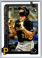 Billy Cook RC 2025 Topps Series 2 #425 Pittsburgh Pirates ROOKIE Card. rookie card picture
