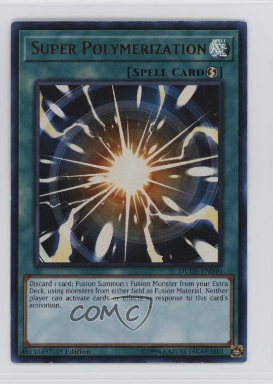 Super Polymerization 1st Ed. YuGiOh Duel Devastator #DUDE-EN040