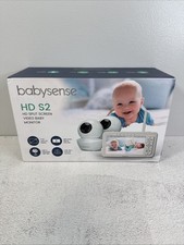 BabySense 5" HD Split-Screen Baby Monitor Video Baby Monitor with Camera NEW