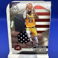 2020-21 Panini Mosaic National Pride #247 LeBron James USA Basketball Lakers