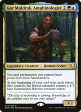 Gor Muldrak, Amphinologist - Normal NM MTG Commander Legends