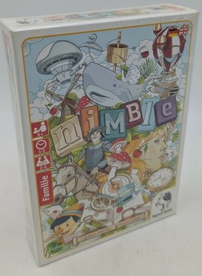 Nimble Pegasus Spiele Reaktionsspiel Weltliteratur Partyspiel Spaßgarantie NEU