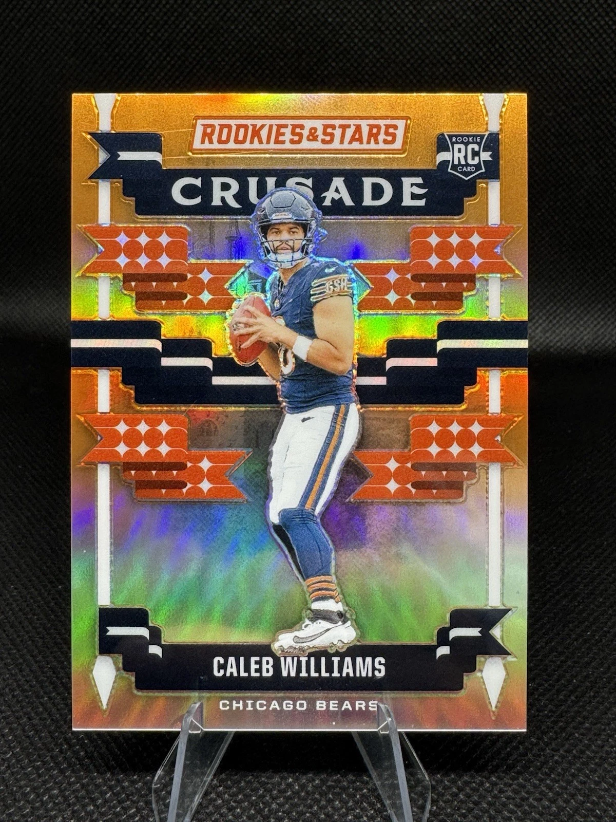 Caleb Williams Panini Rookies & Stars Crusade #CCWS Orange