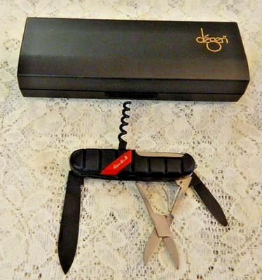 Degen Eddie Bauer Hiker Swiss Army Knife w/ Case