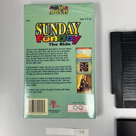 NES SUNDAY FUNDAY THE RIDE COMPLETE IN BOX