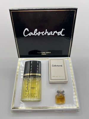 Vintage Parfums Gres Cabochard Set: Eau du Parfum Spray, Parfum, Savon-Soap