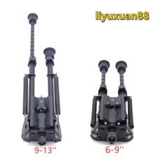 6,9inch Harris Rifle Bipod Heavy Duty Swivel 50 Degree Tilt-level Pivot Adapter