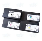 4pk Genuine HP 950 Black & 951 3-Color OfficeJet 8620 8600 8630