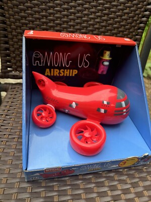 RARE P.M.I Among Us Airship & 3 Exclusive Crewmates Collectors Set
