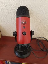 Yeti Blue Usb Microphone - Red
