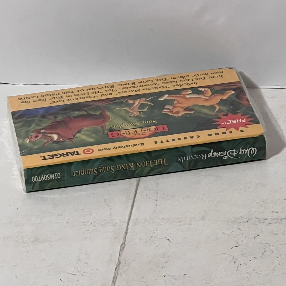 the lion king 3 song sampler cassette Target Exclusive New Sealed - Image 3 of 4