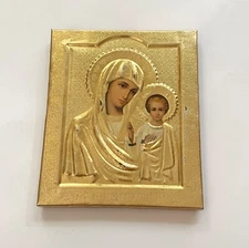 1899 Bonaker (Bonacoeur) Moscow, Russia, Lady of Kazan/Virgin Mary Icon