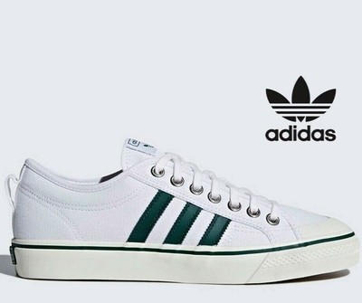 adidas nizza green and white