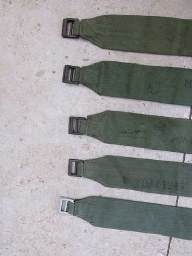 1945 WWII British Military Army 1944 Pattern Webbing Strap A.F. 0087 - Picture 5 of 5