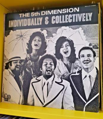 THE 5TH FIFTH DIMENSION - INDIVIDUALLY & COLLECTIVELY SOUL VINYL LP EX