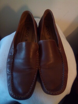 Ecco 45 Loafer's light brown.