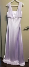 Formal Lavender Evening Gown XL Floor-Length for Prom, Wedding, Performances etc