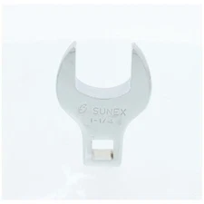 Sunex Tools 97740A 1/2" Drive 1-1/4" Polished Forged Steel Jumbo Crowfoot Wrench
