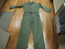 Mil-Tec Brand Coverall German army Olive coveralls jumpsuit mens Large
