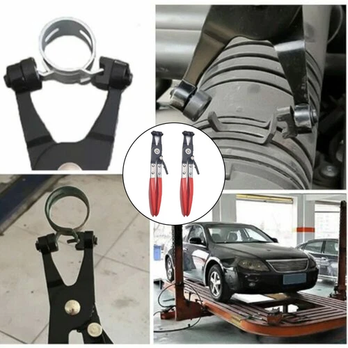 2X Hose Clamp Pliers Car Water Pipe Fuel Coolant Spring Bundle Removal Tools - Picture 8 of 10