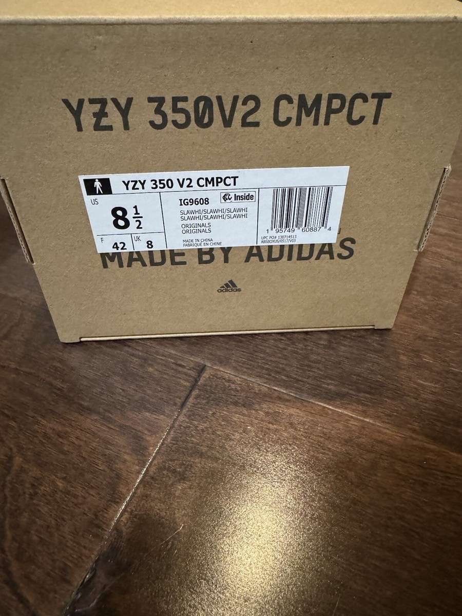 【新品未使用】 ADIDAS YZY 350 V2 CMPCT 28cm NEW adidas Yeezy 350 V2 CMPCT Size 7M Slate White Panda