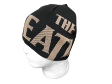 NEW w/tags Adult Mens OSFA The Beatles Black Reversible Knit Beanie