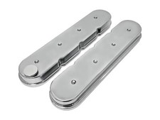 Gm Ls Valve Covers Cast Aluminum Remote Mount Coils Ls1 Ls2 Ls3 Plain Top Polish