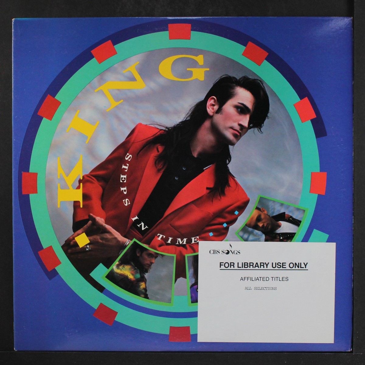 King Steps In Time レコード KING: steps in time EPIC 12