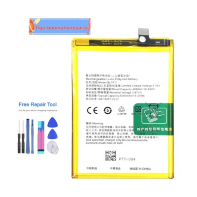 For Realme 6i/REALME C25Y Mobile Phone New Internal Battery BLP771 Tools